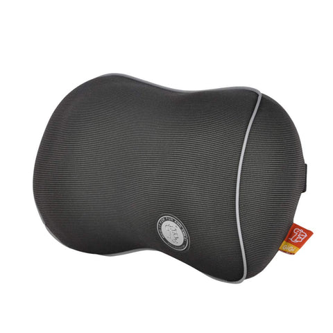 Almohada de memoria de carbón de bambú Almohada de cuello de coche Rebote lento / no es fácil de deformar Proteger la columna vertebral Fatiga calmante Aliviar el dolor de cuello Cuatro estaciones universales Almohada transpirable del coche,Black